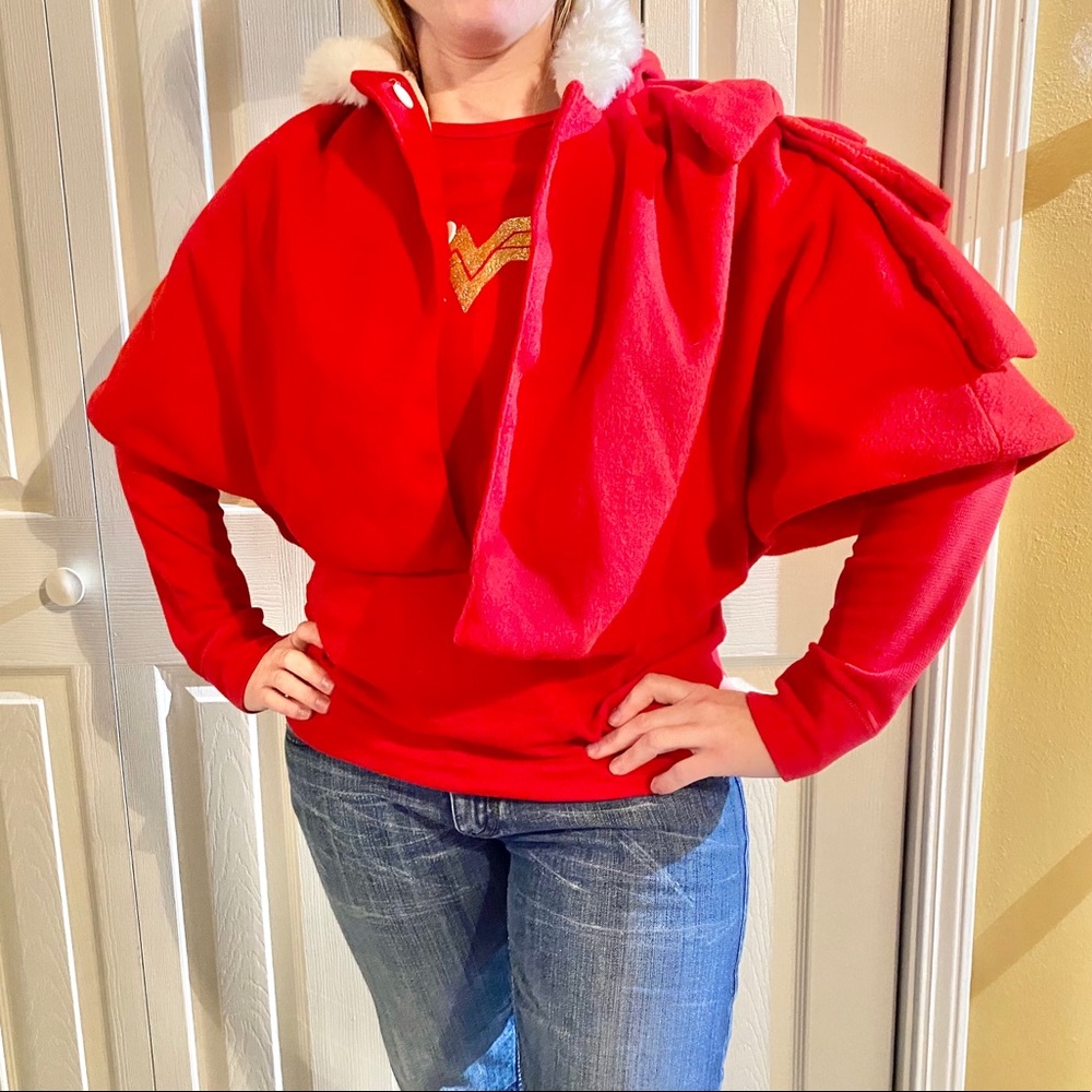 Vintage Red Riding Hood Capelet FREE SHIPPING - Picture 3 of 7